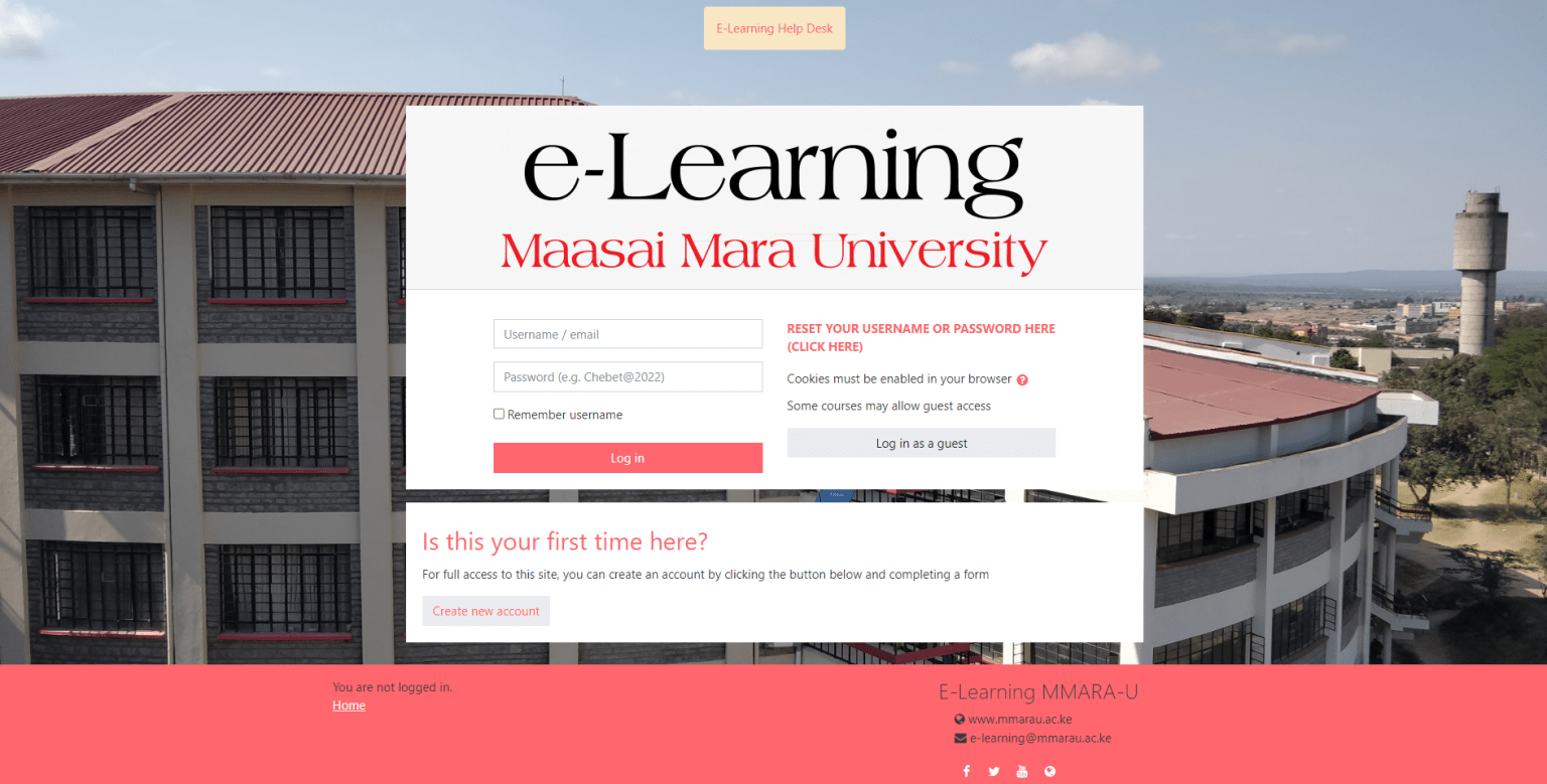Maasai Mara University ODL Open and Distance Learning
