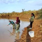 Prof. Abila with students Field Work 1