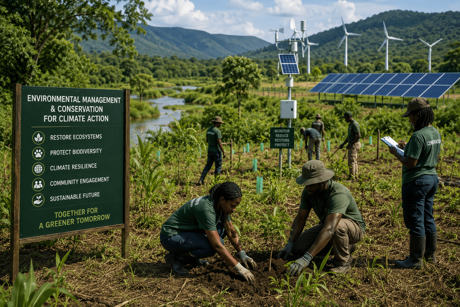 Environmental Management & Conservation for Climate Action