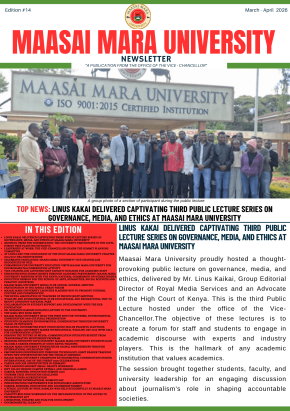 Newsletter MARCH – APRIL 2026